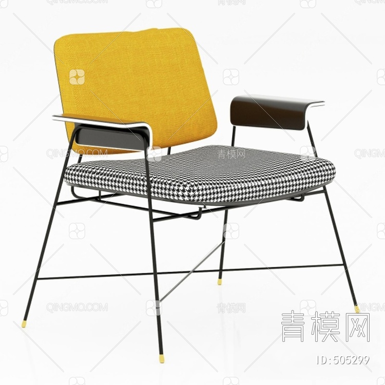 休闲椅子3D模型下载【ID:505299】