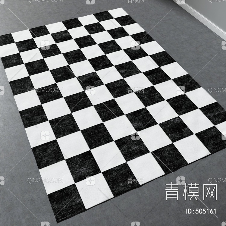 方形地毯vary材质下载【ID:505161】