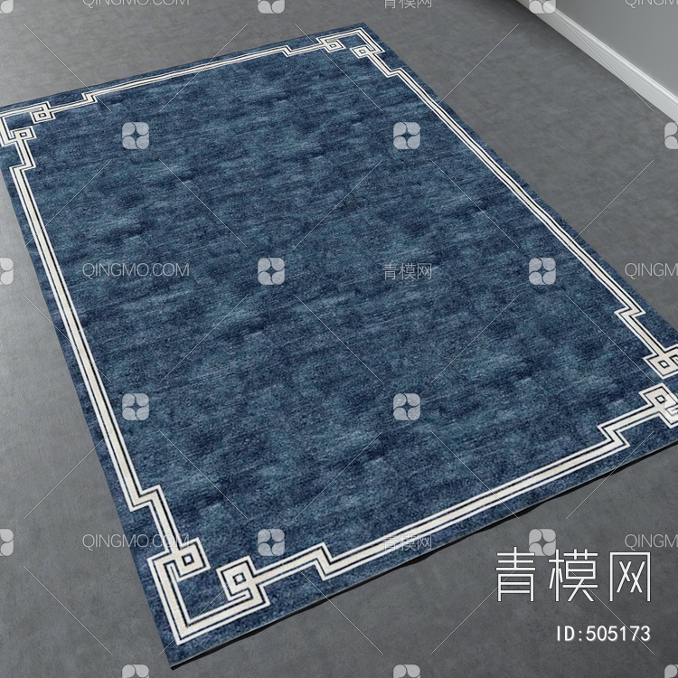 方形地毯vary材质下载【ID:505173】