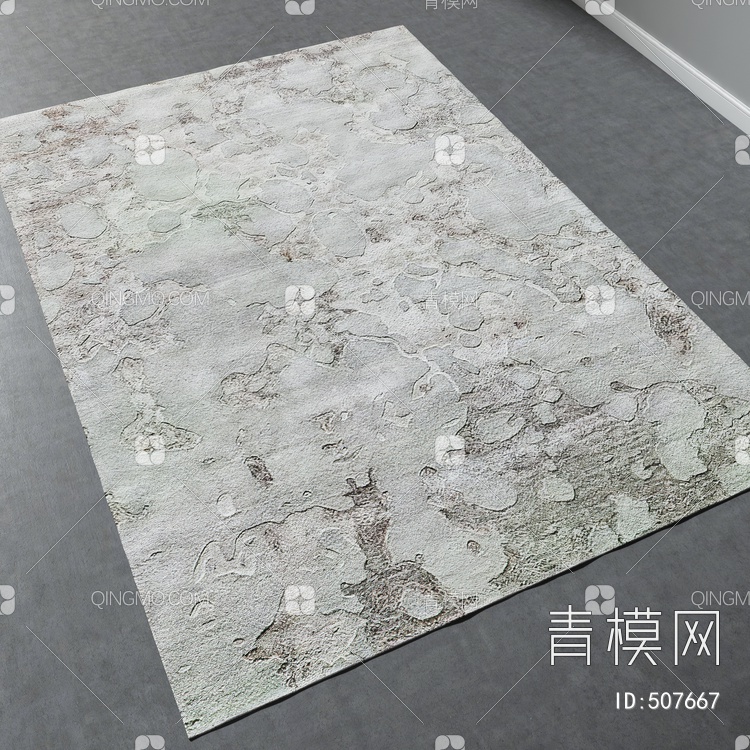 方形地毯vary材质下载【ID:507667】