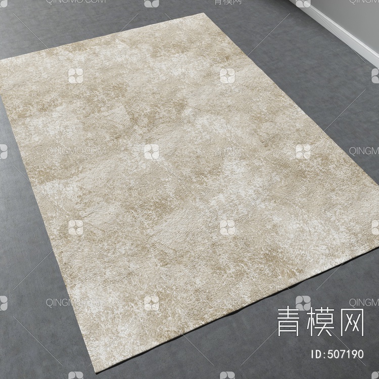 方形地毯vary材质下载【ID:507190】