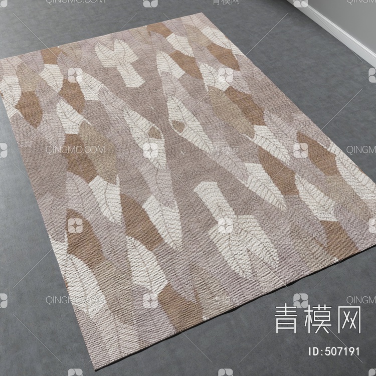 方形地毯vary材质下载【ID:507191】