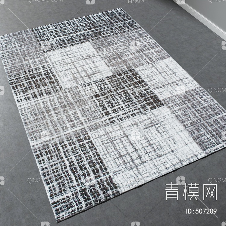 方形地毯vary材质下载【ID:507209】
