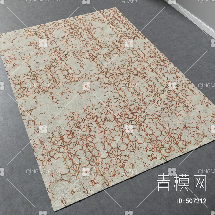 方形地毯vary材质下载【ID:507212】