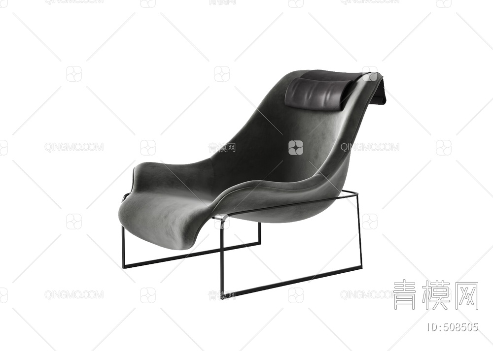 单人沙发3D模型下载【ID:508505】