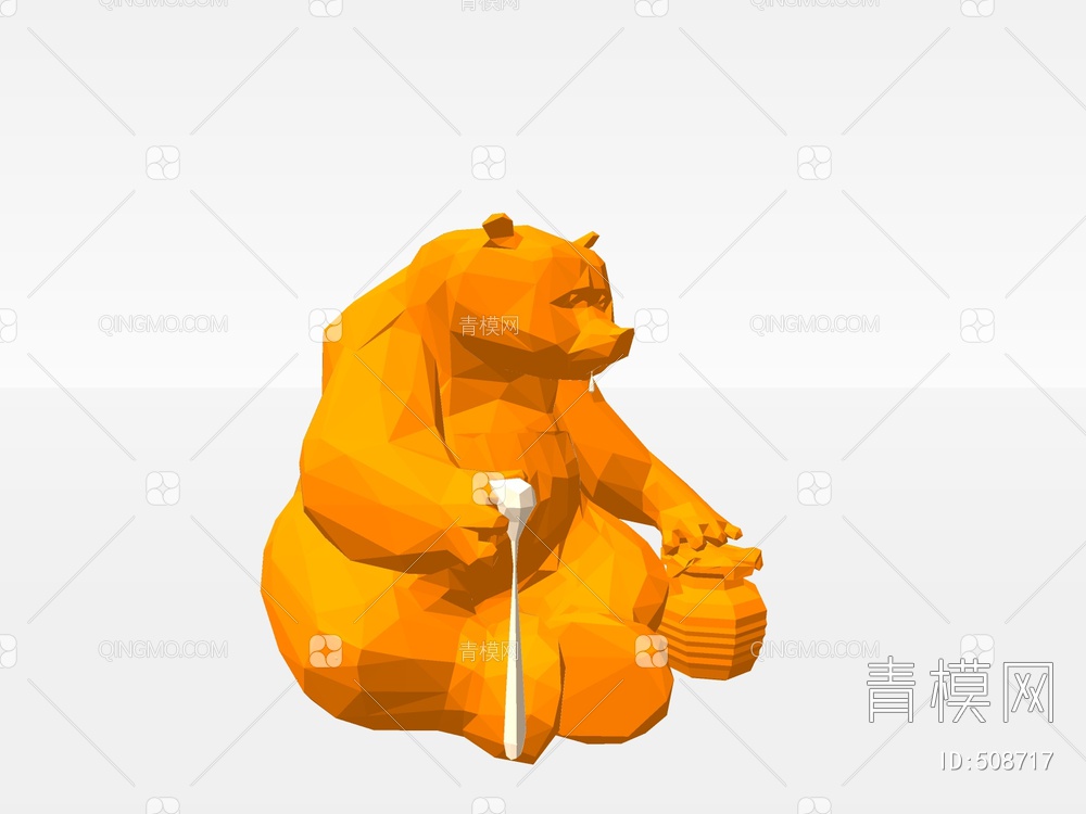 商业雕塑抽象动物雕塑小品SU模型下载【ID:508717】