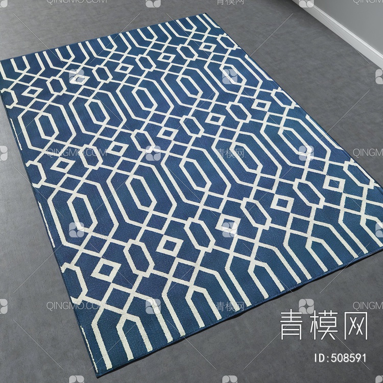 方形地毯vary材质下载【ID:508591】