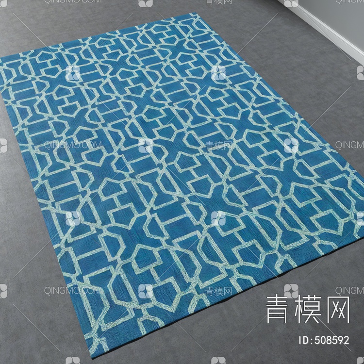 方形地毯vary材质下载【ID:508592】