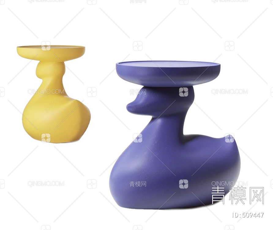 鸭子茶几3D模型下载【ID:509447】