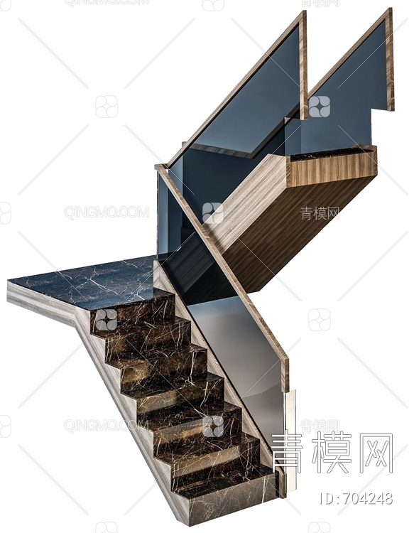 楼梯3D模型下载【ID:704248】