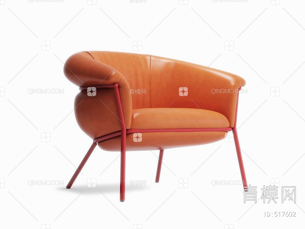 西班牙 BD Barcelona Design 休闲椅3D模型下载【ID:517602】