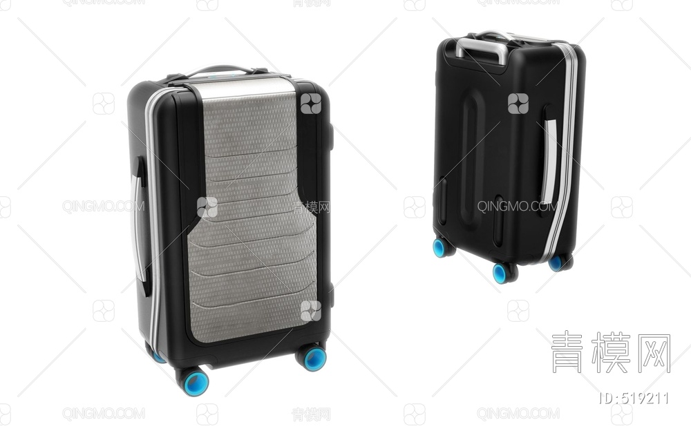行李箱3D模型下载【ID:519211】