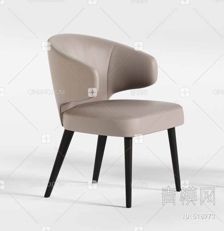 家具休闲椅3D模型下载【ID:518973】