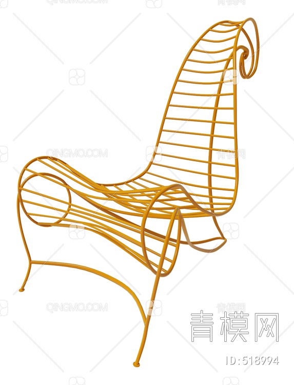 家具户外椅3D模型下载【ID:518994】