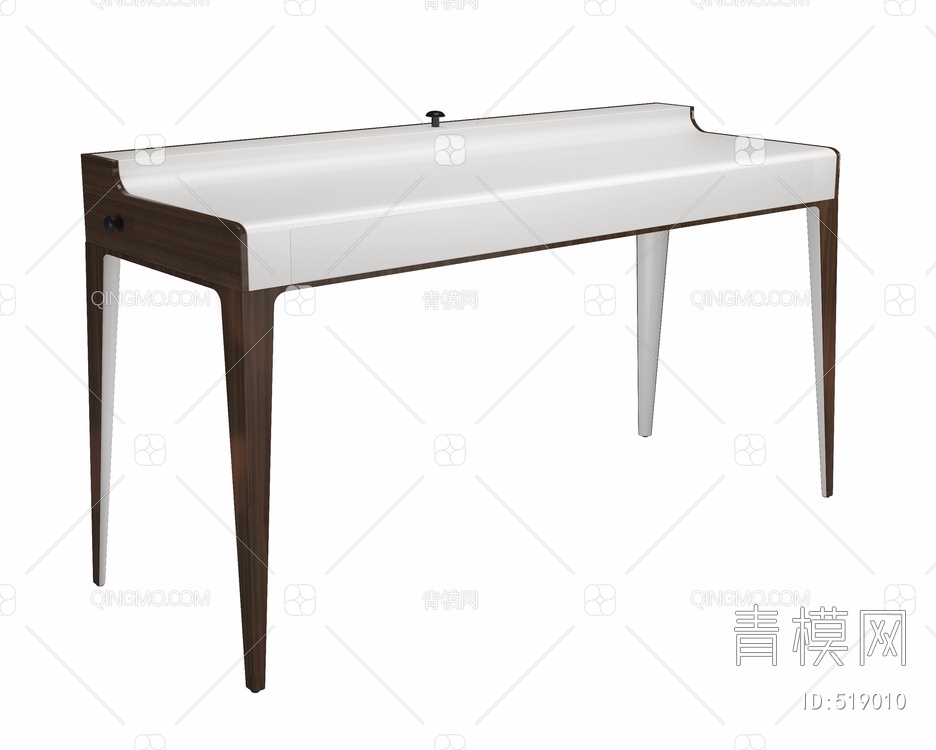 家具 书桌单体3D模型下载【ID:519010】