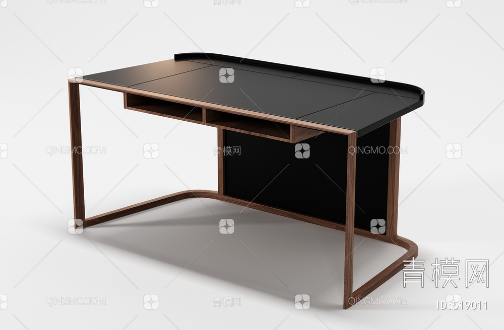 家具 书桌单体3D模型下载【ID:519011】