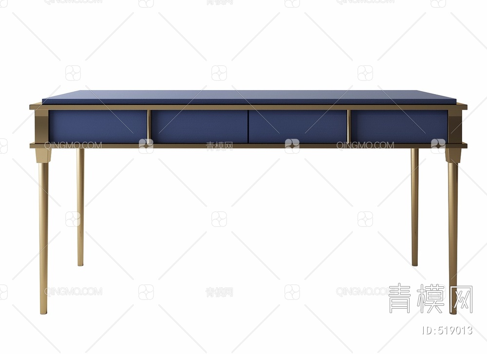 家具 书桌3D模型下载【ID:519013】