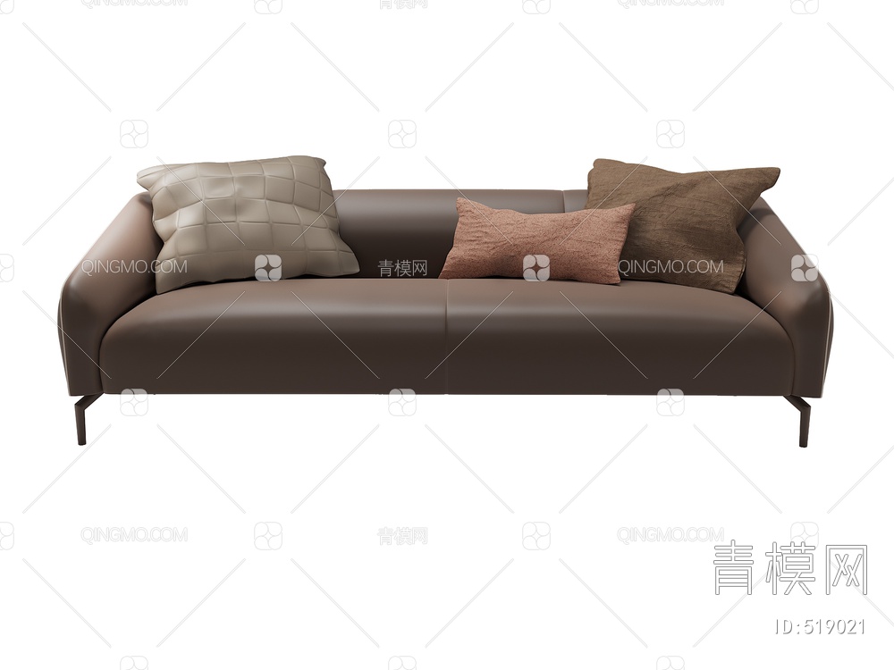 家具 多人沙发3D模型下载【ID:519021】
