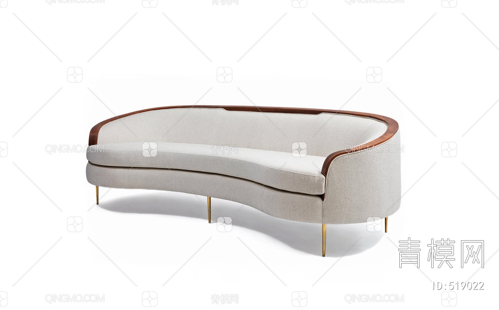 家具 多人沙发3D模型下载【ID:519022】