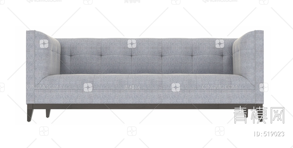 家具 多人沙发3D模型下载【ID:519023】