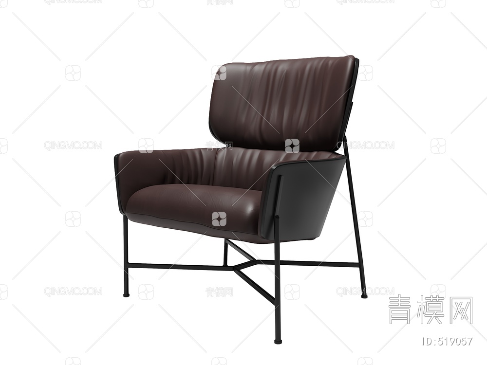 休闲椅子3D模型下载【ID:519057】