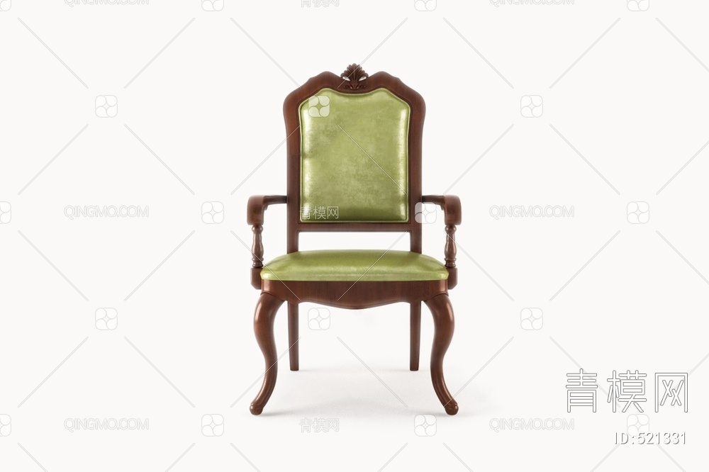 单人休闲椅3D模型下载【ID:521331】