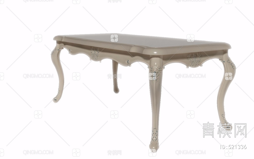 餐桌椅3D模型下载【ID:521336】
