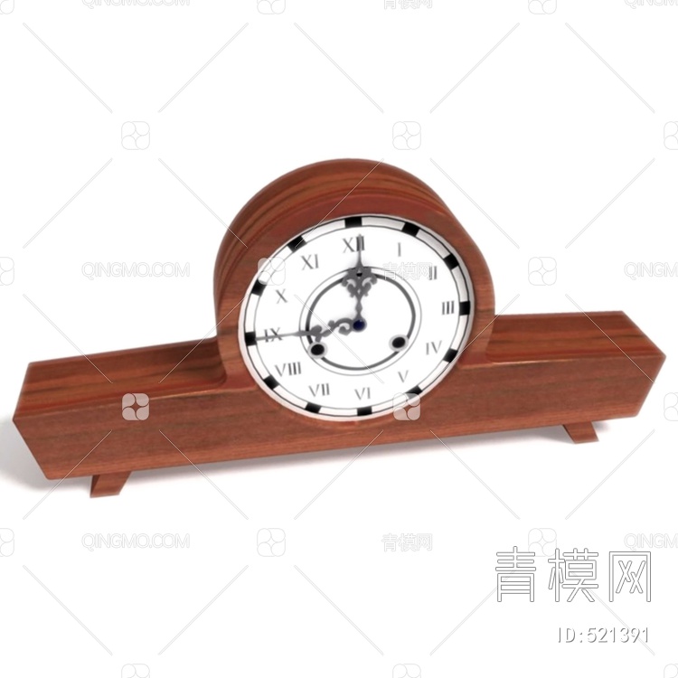钟表挂件3D模型下载【ID:521391】