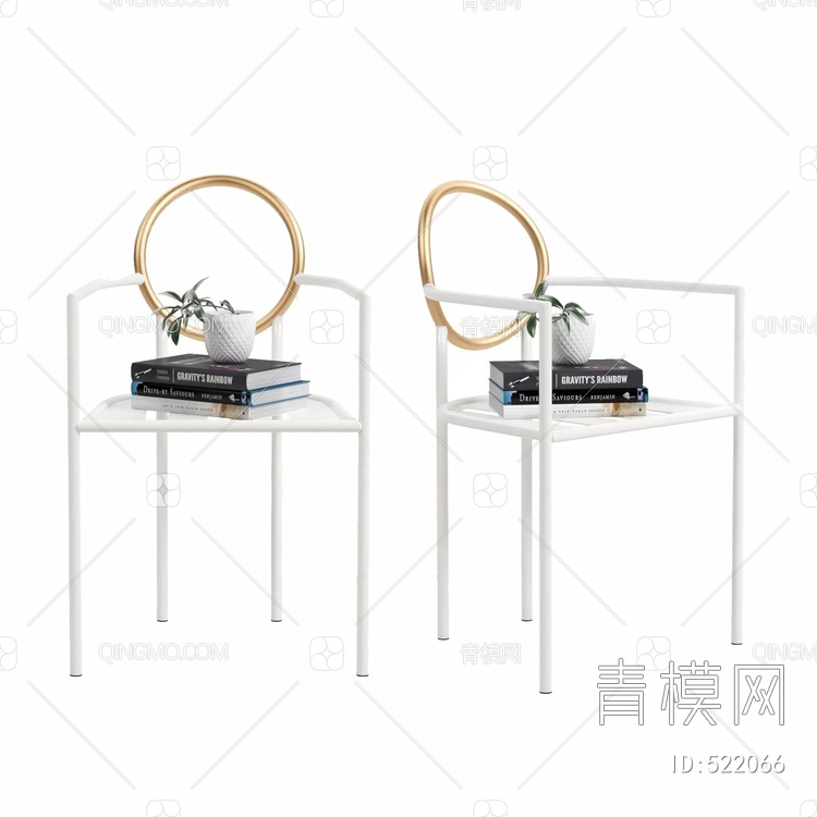 英国Secolo HALO 单椅3D模型下载【ID:522066】
