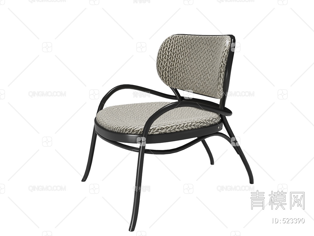 单椅3D模型下载【ID:523390】