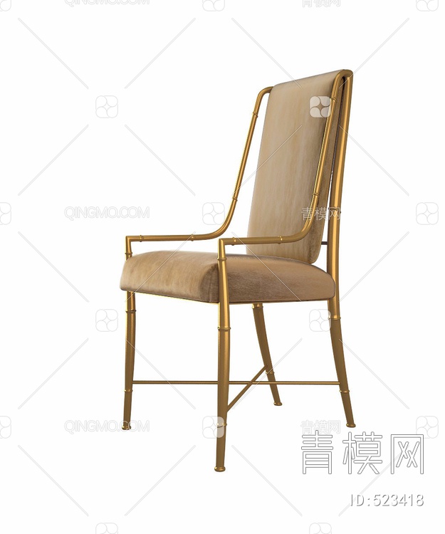 单椅3D模型下载【ID:523418】