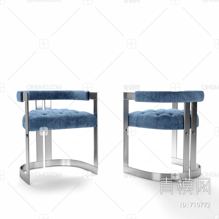 葡萄牙 Ottiu 单椅3D模型下载【ID:710772】