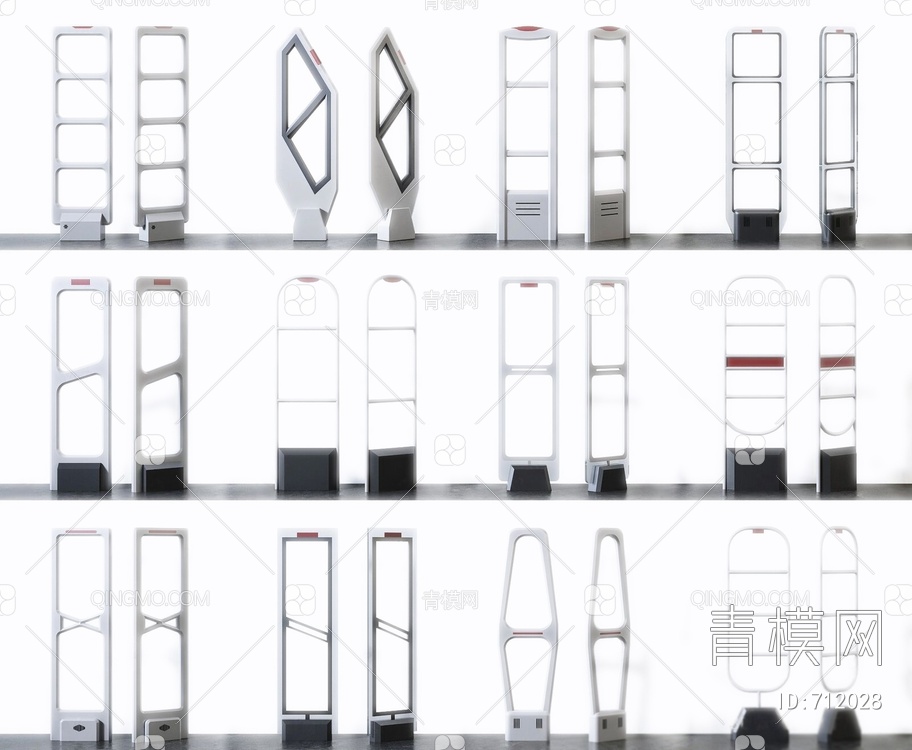 感应门3D模型下载【ID:712028】