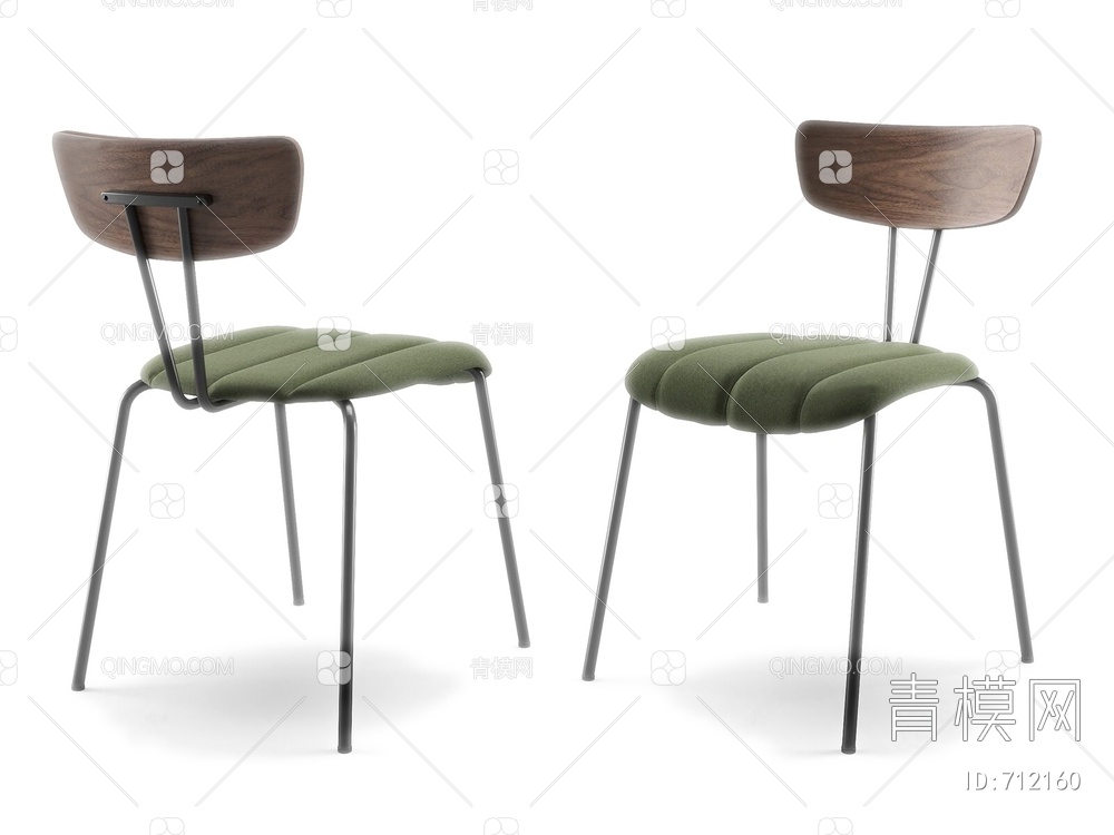 单椅3D模型下载【ID:712160】