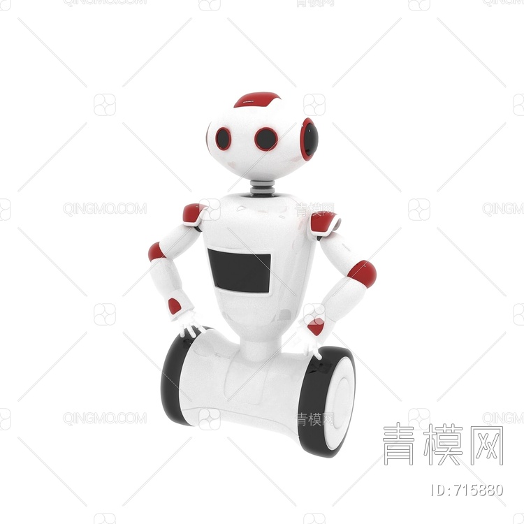 机器人3D模型下载【ID:715880】