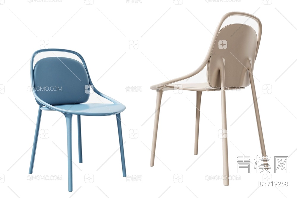 单椅组合3D模型下载【ID:719258】