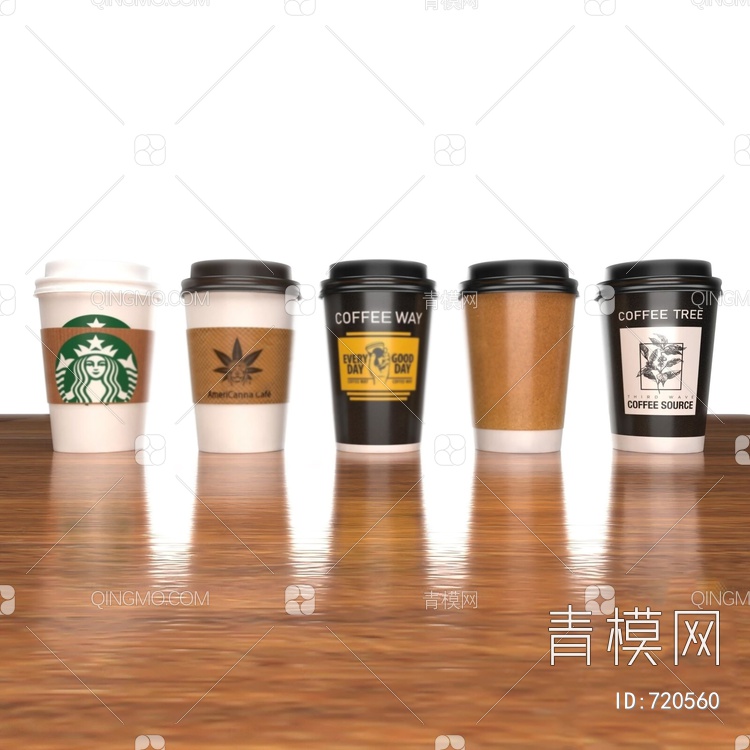 咖啡 3D模型下载【ID:720560】