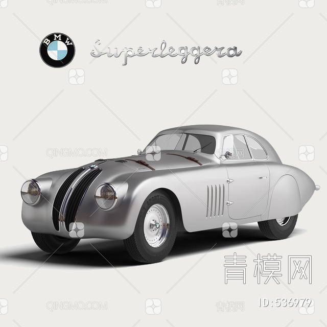 古董车3D模型下载【ID:536979】