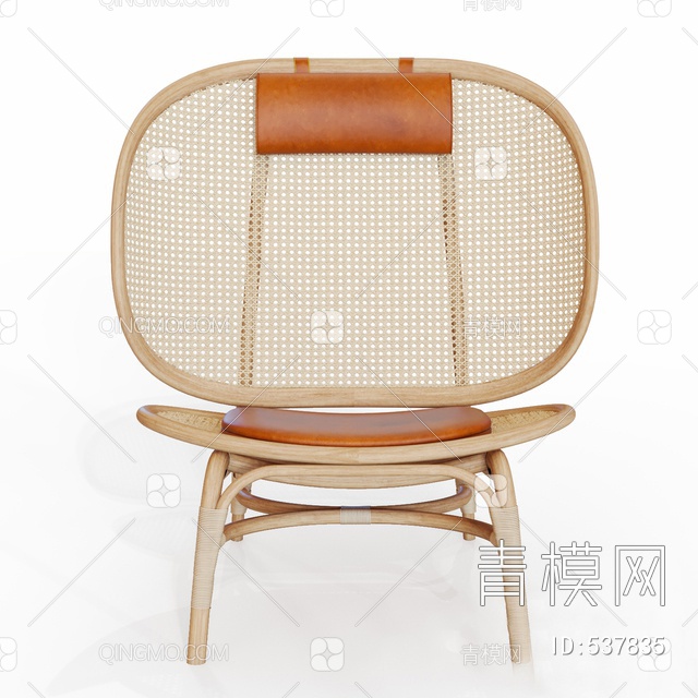 休闲椅3D模型下载【ID:537835】