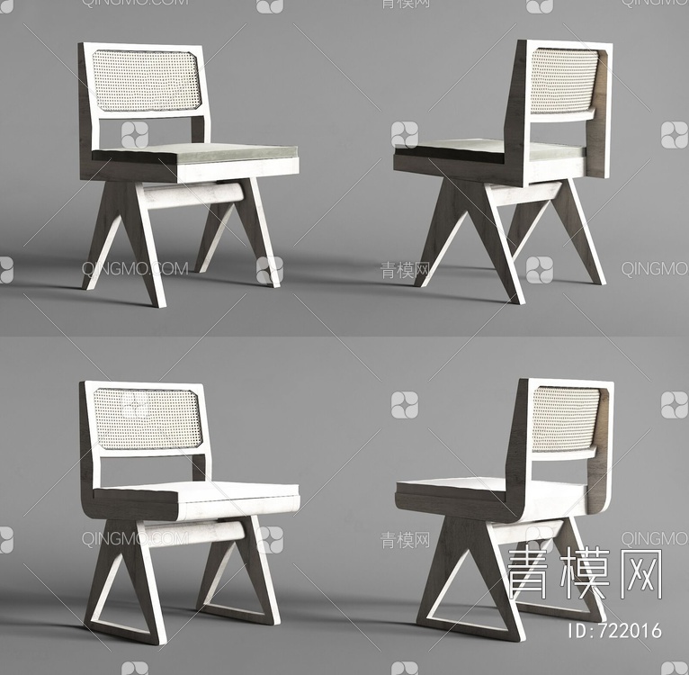 单椅3D模型下载【ID:722016】