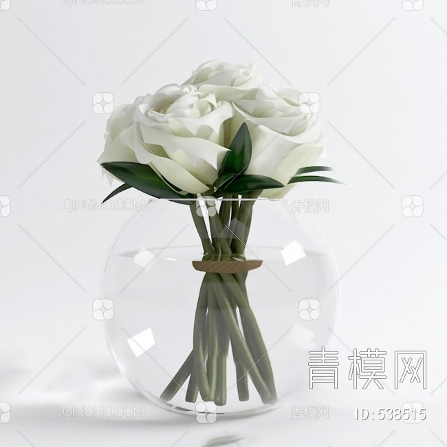 花瓶3D模型下载【ID:538515】