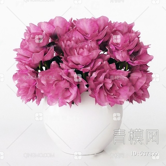花瓶3D模型下载【ID:537899】