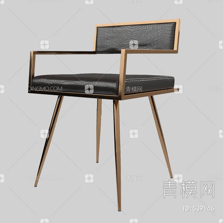 扶手椅3D模型下载【ID:539146】
