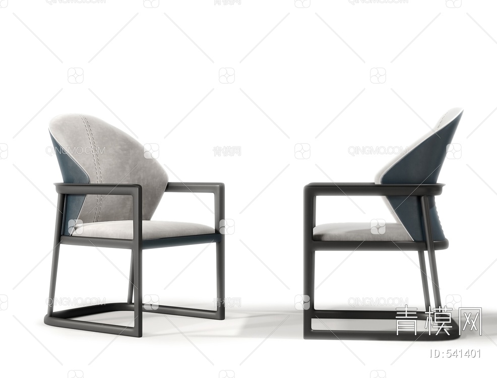 休闲椅3D模型下载【ID:541401】