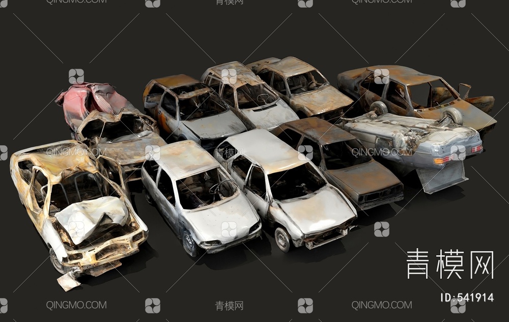 汽车3D模型下载【ID:541914】