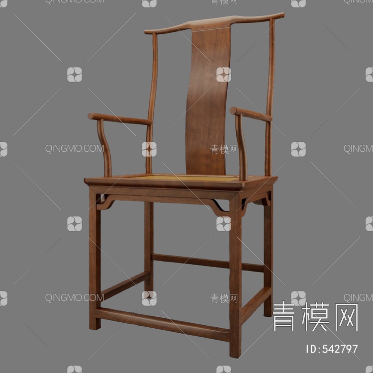 扶手椅3D模型下载【ID:542797】