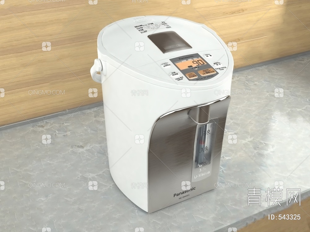 电热水壶3D模型下载【ID:543325】