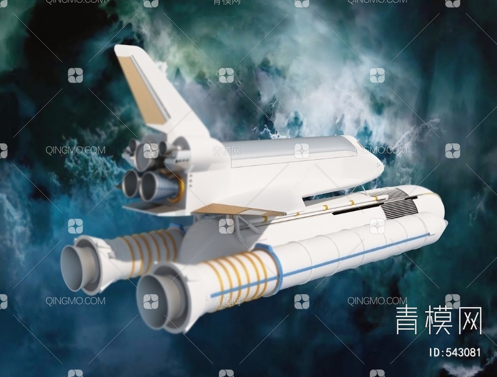 飞船3D模型下载【ID:543081】