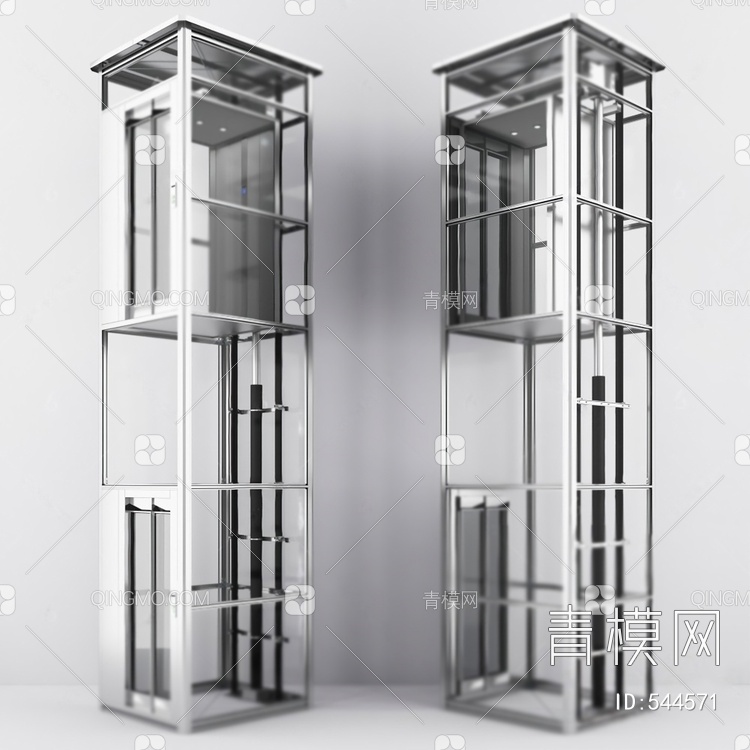 电梯3D模型下载【ID:544571】