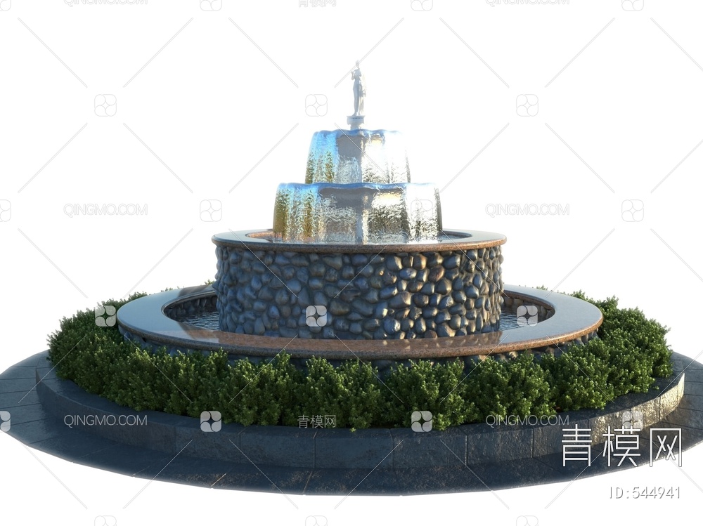 喷泉3D模型下载【ID:544941】